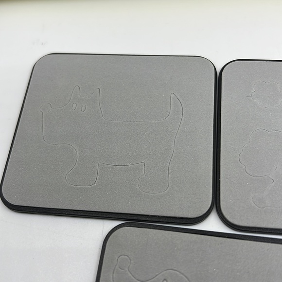 Sizzix Sizzlits set of 5 dies: dogs, birthday and decorative - Picture 5 of 7